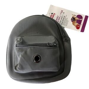 NWT Boots & Barkley Dog Backpack Harness Attachment Gray L/XL 50-90lbs